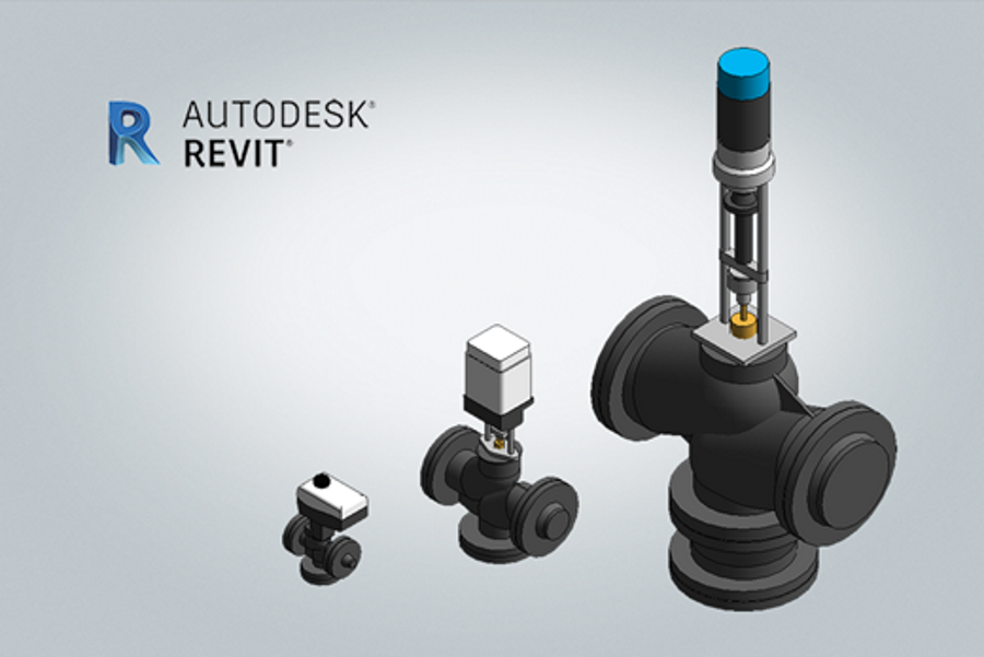 Данфосс включил клапаны, регуляторы, шаровые краны и компенсаторы в библиотеку моделей для Autodesk Revit