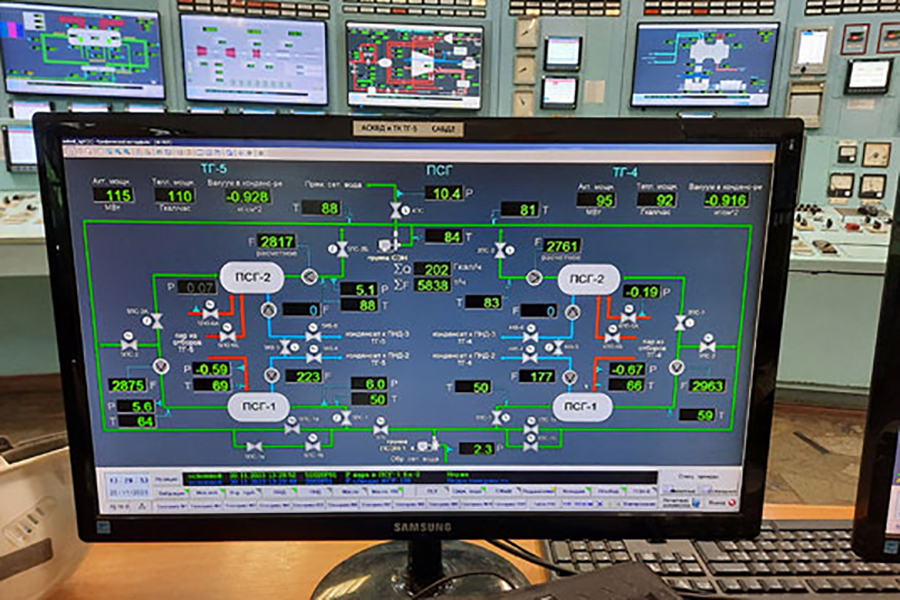 На энергоблоке № 2 Саранской ТЭЦ-2 проведена модернизация верхнего уровня АИИС