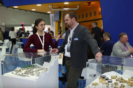 ДЮЙМ. Интервью с директором по развитию В. Никольским в рамках Aquatherm Moscow 2017.