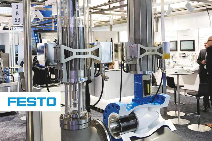 FESTO. Хеттинга Ф. Электрический следящий привод для антипомпажных клапанов ASCV, разработанный компанией FESTO