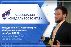 Заседание НТС Ассоциации Сибдальвостокгаз ноябрь 2022 доклад АО МОСГАЗ в цифрах. 2022 год